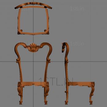 Set of furniture (KMB_0158) 3D model for CNC machine