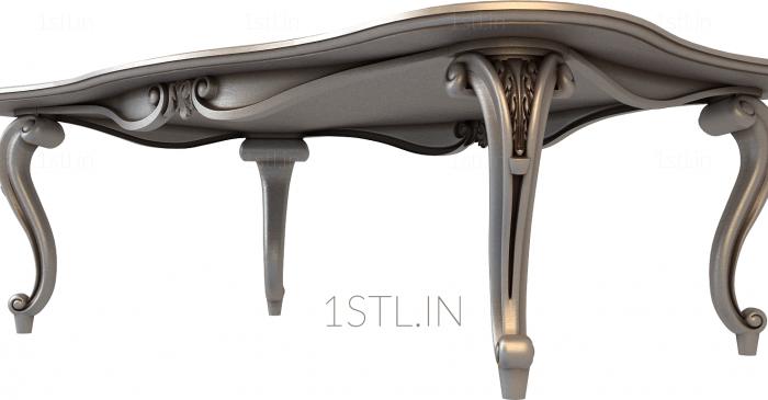 Set of furniture (KMB_0162) 3D model for CNC machine