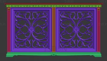 Set of furniture (KMB_0224) 3D model for CNC machine