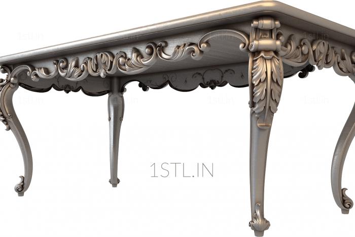 Set of furniture (KMB_0280) 3D model for CNC machine