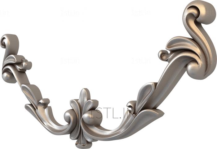 Set of onlays (KNK_0010-5) 3D model for CNC machine