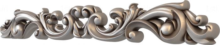 Set of onlays (KNK_0024-06) 3D model for CNC machine