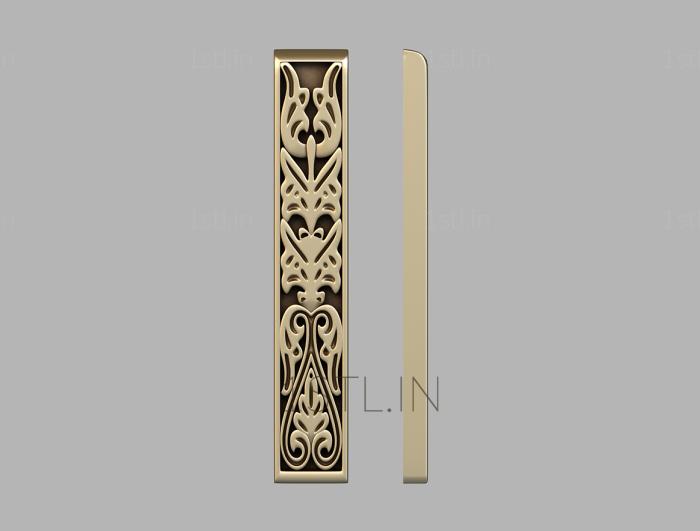 Set of panels (KPN_0011) 3D model for CNC machine