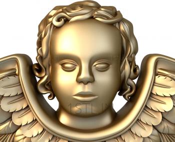 Angels (AN_0001) 3D model for CNC machine