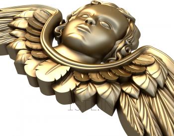 Angels (AN_0001) 3D model for CNC machine