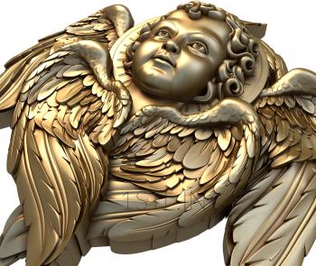 Angels (AN_0006) 3D model for CNC machine