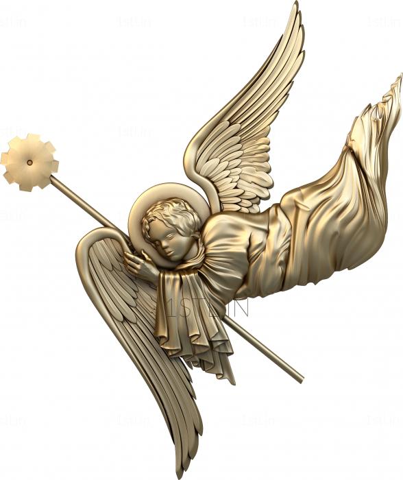 Angels (AN_0009) 3D model for CNC machine