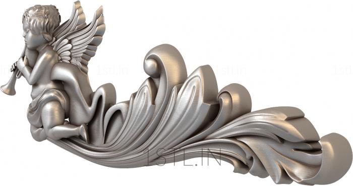 स्वर्गदूतों (AN_0013) सीएनसी मशीन के लिए 3D मॉडल