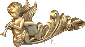 Angels (AN_0013) 3D model for CNC machine