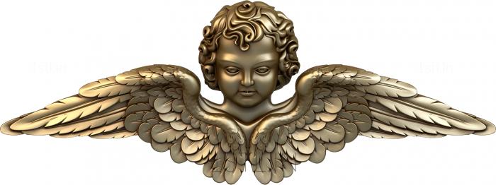 Angels (AN_0014) 3D model for CNC machine