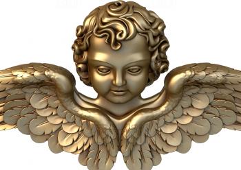 Angels (AN_0014) 3D model for CNC machine