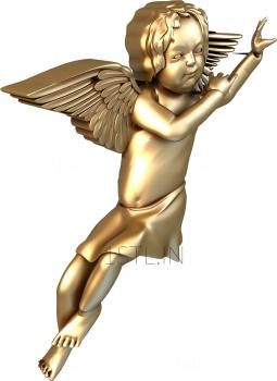 Angels (AN_0015) 3D model for CNC machine