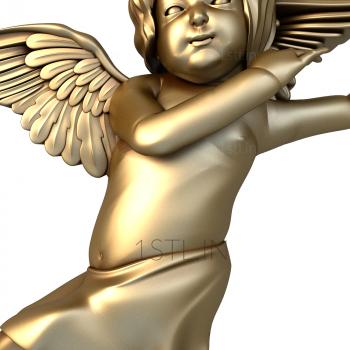 Angels (AN_0015) 3D model for CNC machine