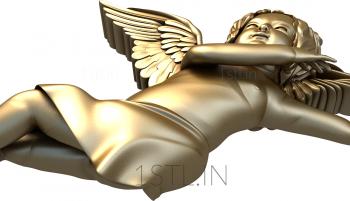 Angels (AN_0015) 3D model for CNC machine