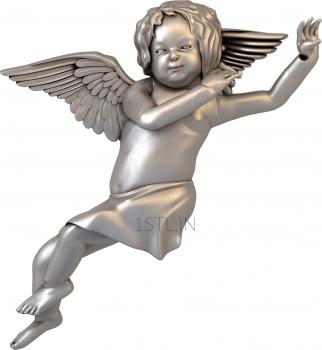 Angels (AN_0015) 3D model for CNC machine