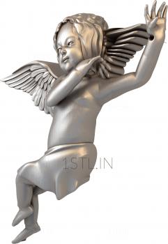 Angels (AN_0015) 3D model for CNC machine