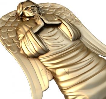 Angels (AN_0023) 3D model for CNC machine