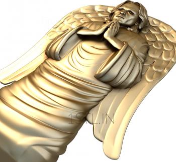 Angels (AN_0023) 3D model for CNC machine