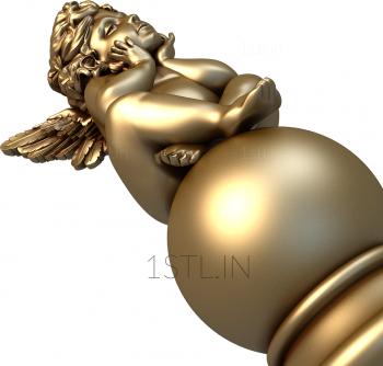 Angels (AN_0025) 3D model for CNC machine