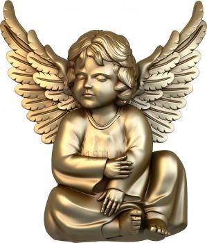 Angels (AN_0026) 3D model for CNC machine