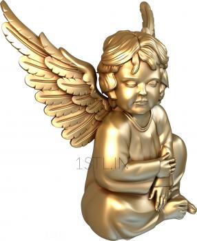 Angels (AN_0026) 3D model for CNC machine