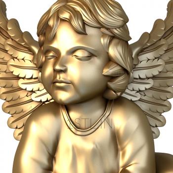 Angels (AN_0026) 3D model for CNC machine