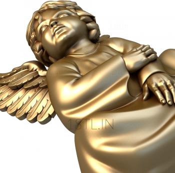 Angels (AN_0026) 3D model for CNC machine