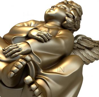 Angels (AN_0026) 3D model for CNC machine