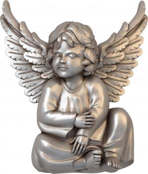 Angels (AN_0026) 3D model for CNC machine