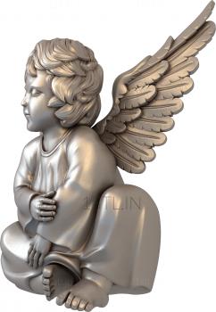 Angels (AN_0026) 3D model for CNC machine