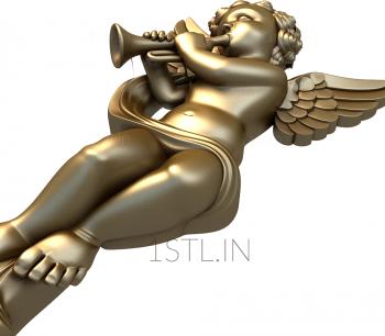 Angels (AN_0027) 3D model for CNC machine