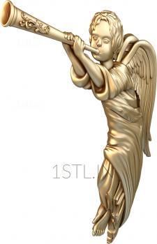 Angels (AN_0029) 3D model for CNC machine