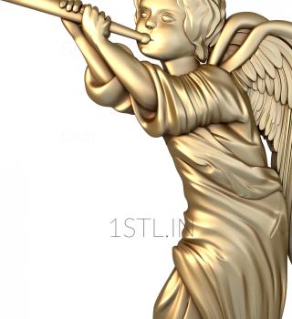 Angels (AN_0029) 3D model for CNC machine