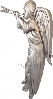 Angels (AN_0029) 3D model for CNC machine