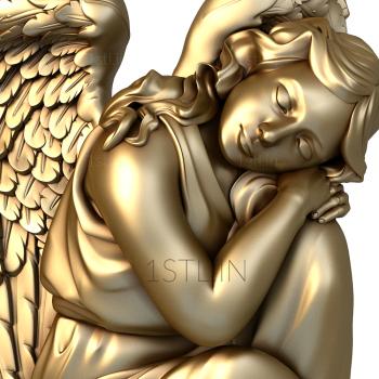 Angels (AN_0030) 3D model for CNC machine