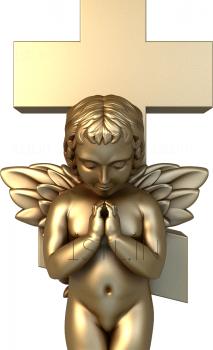 Angels (AN_0031) 3D model for CNC machine