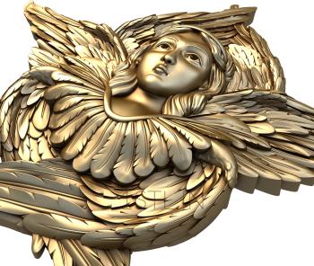 Angels (AN_0032) 3D model for CNC machine