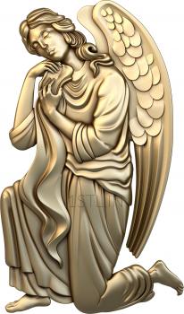 Angels (AN_0036) 3D model for CNC machine