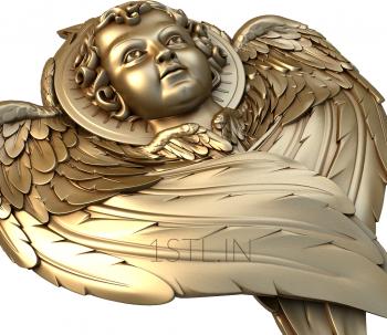 Angels (AN_0038) 3D model for CNC machine