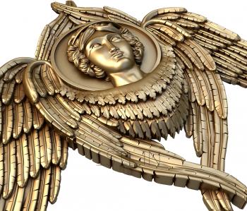 Angels (AN_0039) 3D model for CNC machine