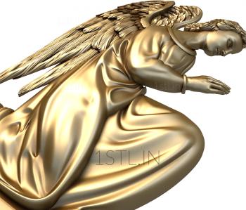 Angels (AN_0045) 3D model for CNC machine