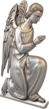 Angels (AN_0045) 3D model for CNC machine