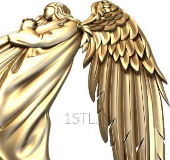 Angels (AN_0049) 3D model for CNC machine