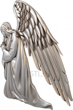 Angels (AN_0049) 3D model for CNC machine