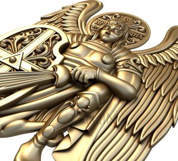 Angels (AN_0061) 3D model for CNC machine