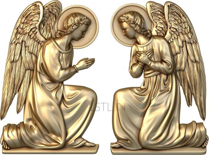 Angels (AN_0073) 3D model for CNC machine