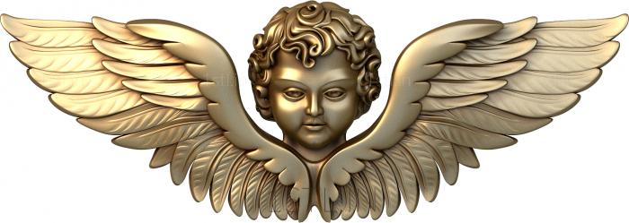 Angels (AN_0074-2) 3D model for CNC machine