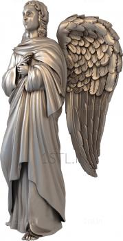 Angels (AN_0081) 3D model for CNC machine