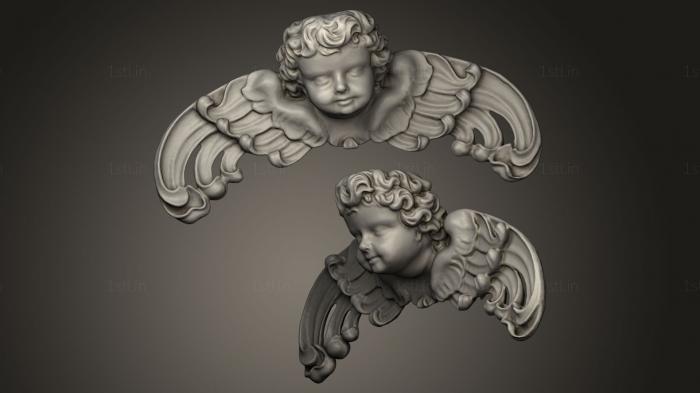 Angels (AN_0089) 3D model for CNC machine