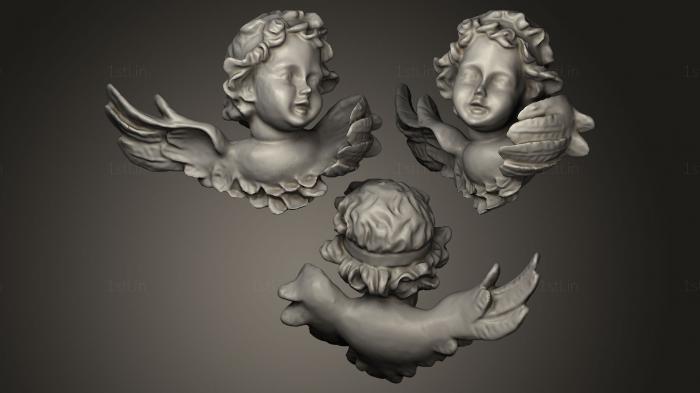 Angels (AN_0094) 3D model for CNC machine